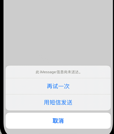 中原镇apple维修iPhone上无法正常发送iMessage信息